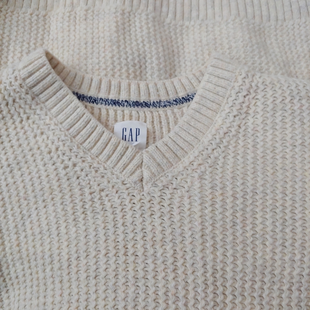 Gap cotton and wool blend sweater men's size Med
